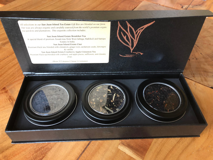San Juan Island Estate Blends Gift Box