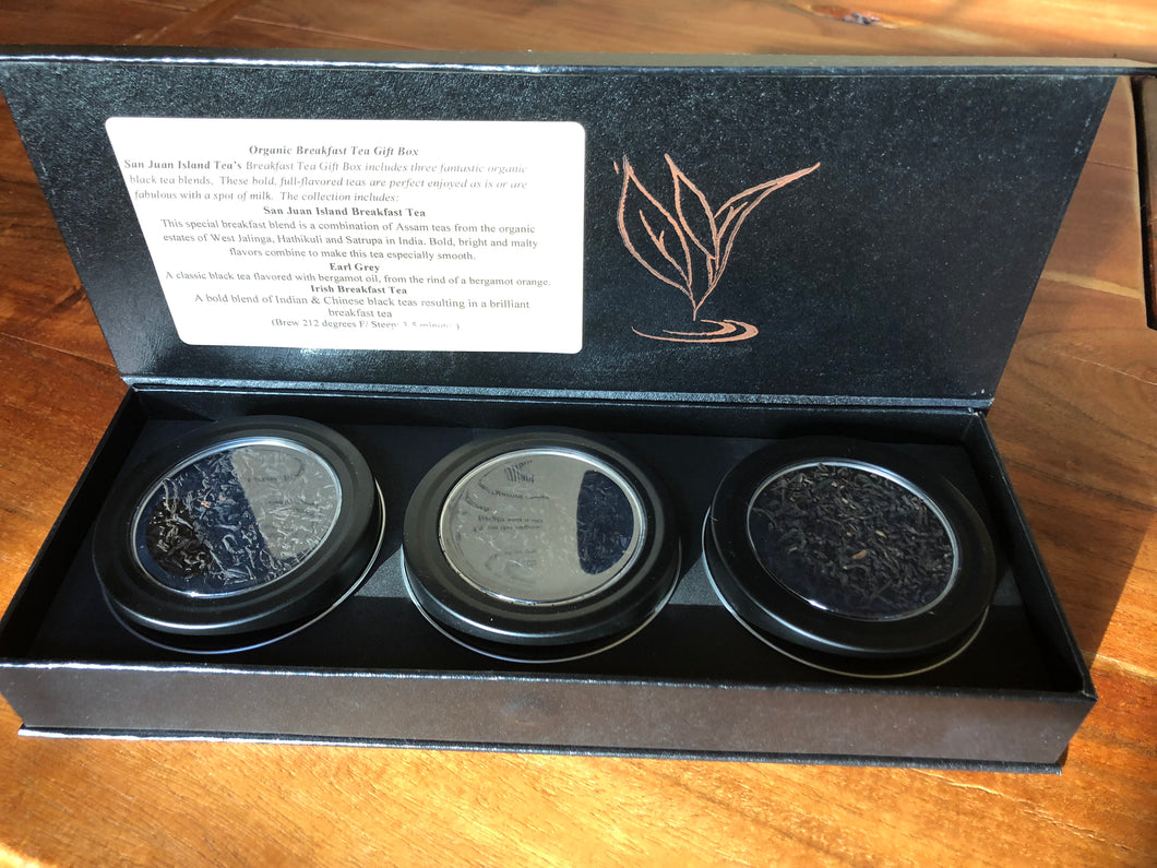 Breakfast Tea Gift Box from San Juan Island Tea